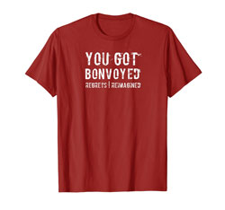 Red Bonvoyed T-Shirt for Man on Amazon